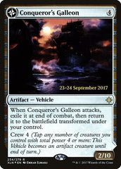 Conqueror's Galleon // Conqueror's Foothold [Ixalan Prerelease Promos] | Shuffle n Cut Hobbies & Games