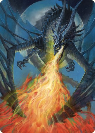 Balefire Dragon Art Card [Commander Masters Art Series] | Shuffle n Cut Hobbies & Games