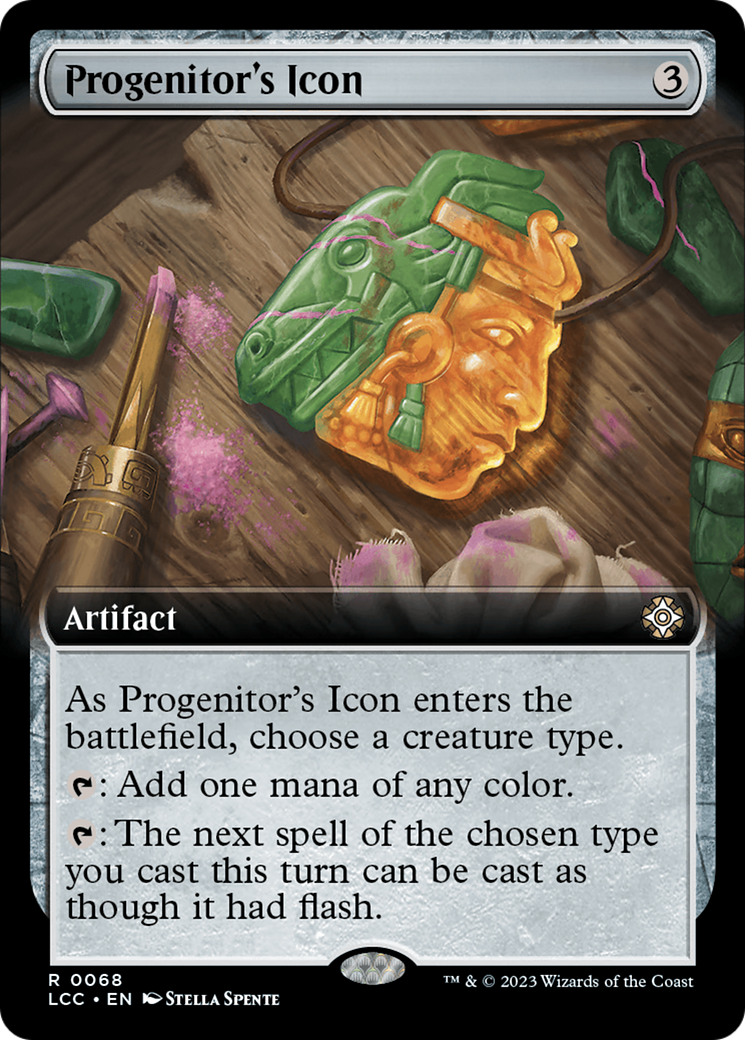 Progenitor's Icon (Extended Art) [The Lost Caverns of Ixalan Commander] | Shuffle n Cut Hobbies & Games