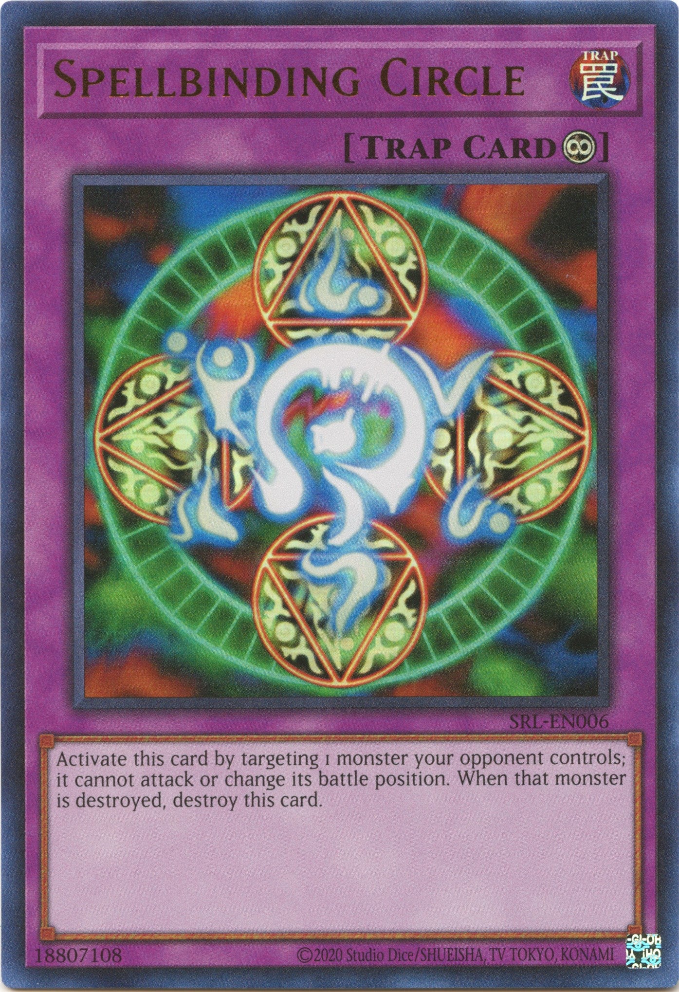 Spellbinding Circle (25th Anniversary) [SRL-EN006] Ultra Rare | Shuffle n Cut Hobbies & Games