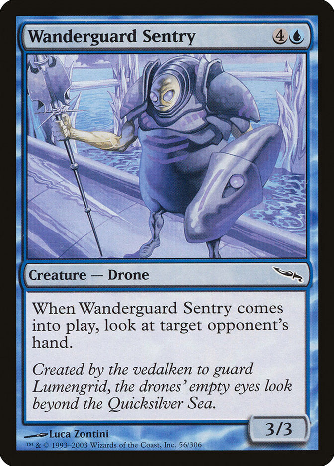 Wanderguard Sentry [Mirrodin] | Shuffle n Cut Hobbies & Games