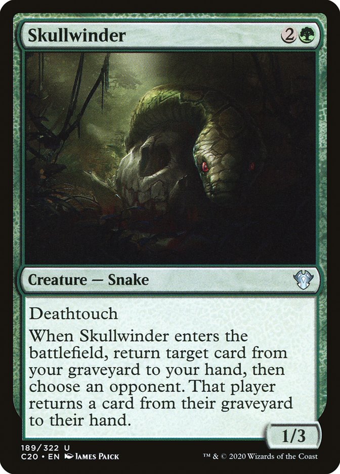 Skullwinder [Commander 2020] | Shuffle n Cut Hobbies & Games