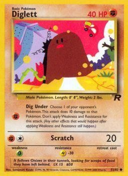 Diglett (52/82) [Team Rocket Unlimited] | Shuffle n Cut Hobbies & Games