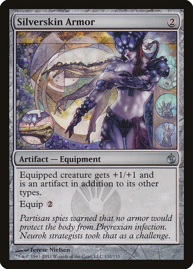 Silverskin Armor [Mirrodin Besieged] | Shuffle n Cut Hobbies & Games