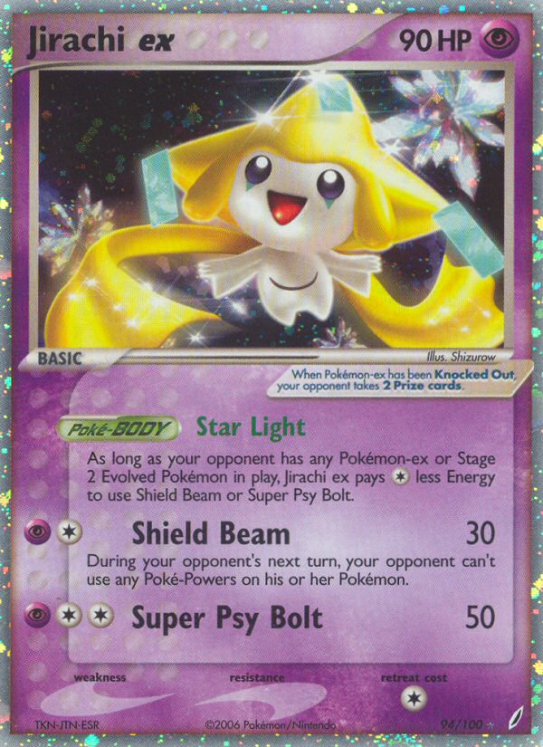 Jirachi ex (94/100) [EX: Crystal Guardians] | Shuffle n Cut Hobbies & Games