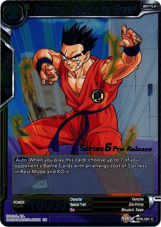 Yamcha, Ready to Brawl [BT6-091_PR] | Shuffle n Cut Hobbies & Games