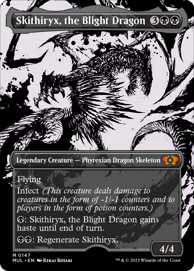 Skithiryx, the Blight Dragon (Halo Foil) [Multiverse Legends] | Shuffle n Cut Hobbies & Games