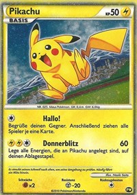 Pikachu (PW6) (German) [Pikachu World Collection Promos] | Shuffle n Cut Hobbies & Games