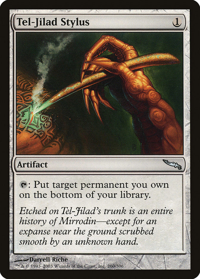 Tel-Jilad Stylus [Mirrodin] | Shuffle n Cut Hobbies & Games