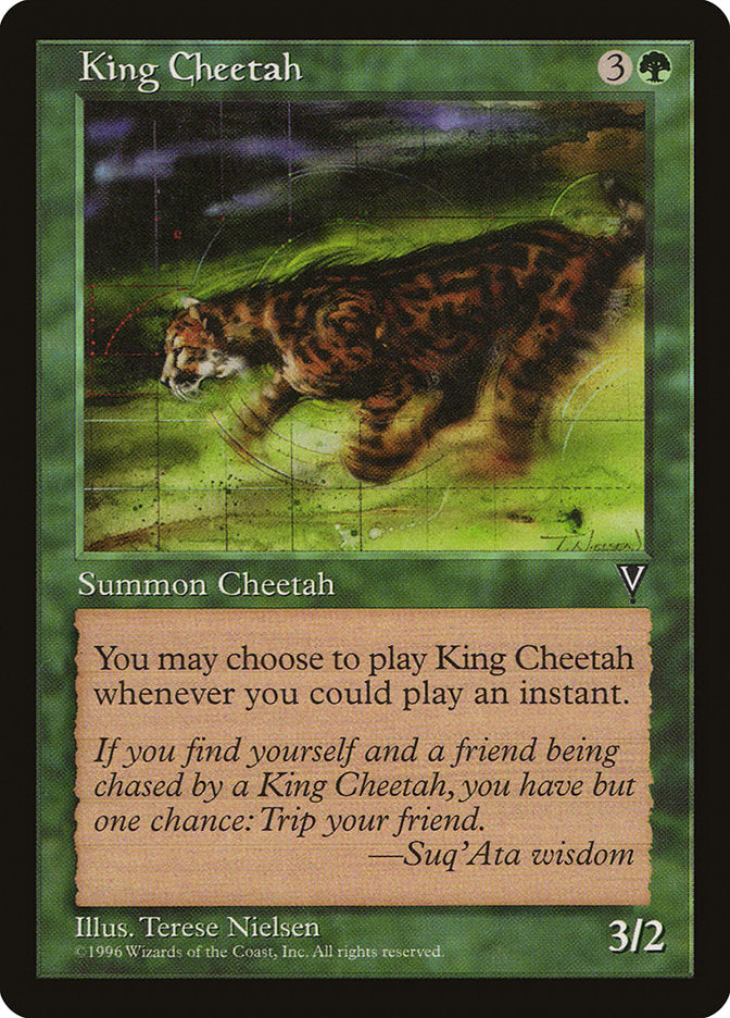 King Cheetah [Visions] | Shuffle n Cut Hobbies & Games