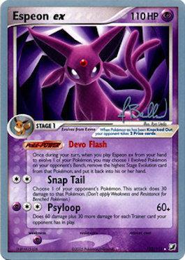 Espeon ex (102/115) (Eeveelutions - Jimmy Ballard) [World Championships 2006] | Shuffle n Cut Hobbies & Games