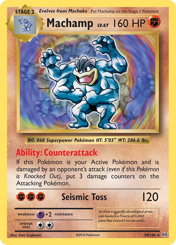 Machamp (59/108) [XY: Evolutions] | Shuffle n Cut Hobbies & Games