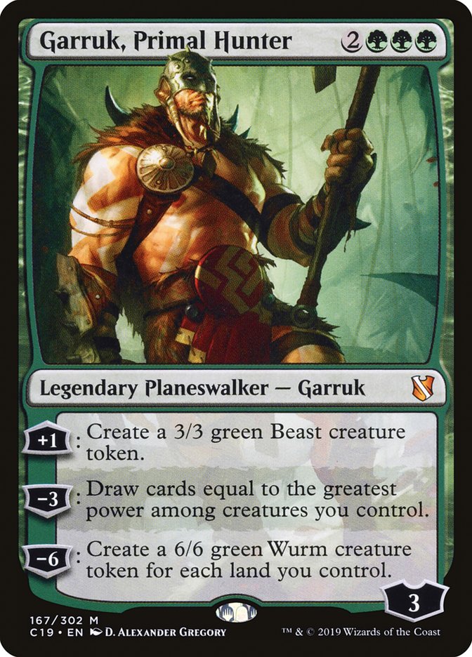 Garruk, Primal Hunter [Commander 2019] | Shuffle n Cut Hobbies & Games