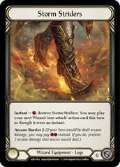 Storm Striders [ARC116-L] 1st Edition Cold Foil | Shuffle n Cut Hobbies & Games