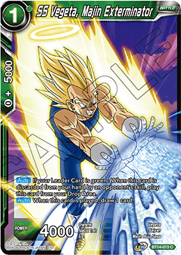 SS Vegeta, Majin Exterminator (BT14-073) [Cross Spirits] | Shuffle n Cut Hobbies & Games