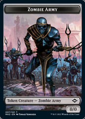 Treasure (21) // Zombie Army Double-Sided Token [Modern Horizons 2 Tokens] | Shuffle n Cut Hobbies & Games