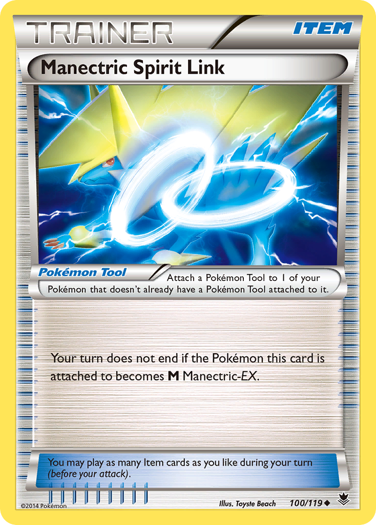 Manectric Spirit Link (100/119) [XY: Phantom Forces] | Shuffle n Cut Hobbies & Games