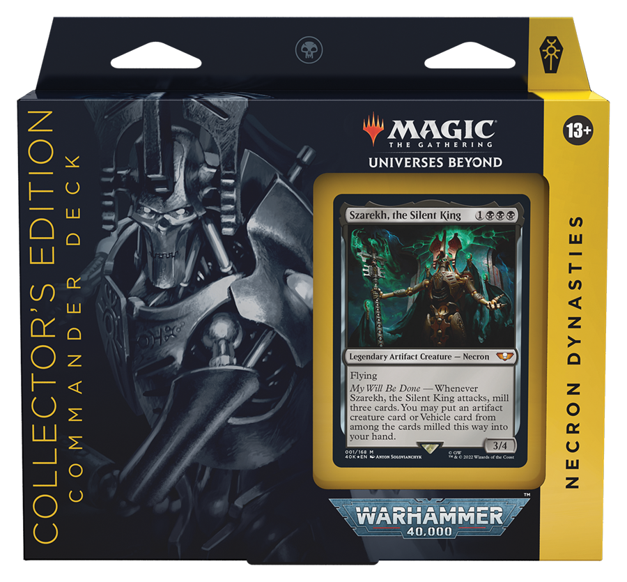 Warhammer 40,000 - Commander Deck (Necron Dynasties - Collector's Edition) | Shuffle n Cut Hobbies & Games