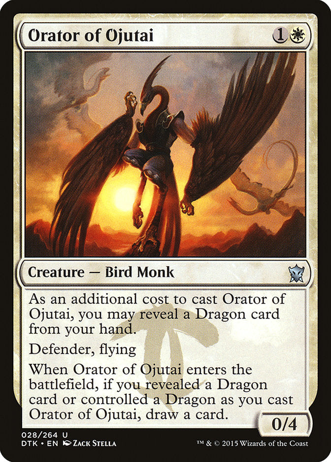 Orator of Ojutai [Dragons of Tarkir] | Shuffle n Cut Hobbies & Games