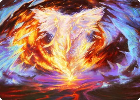 Magma Opus Art Card [Strixhaven: School of Mages Art Series] | Shuffle n Cut Hobbies & Games