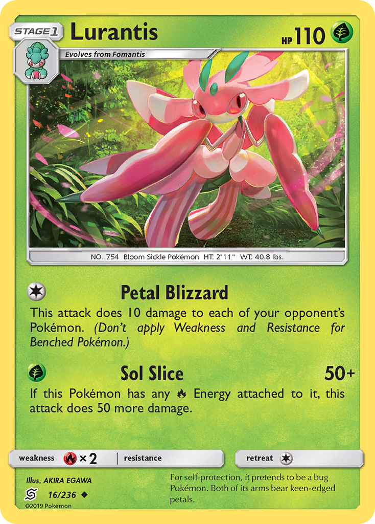 Lurantis (16/236) [Sun & Moon: Unified Minds] | Shuffle n Cut Hobbies & Games