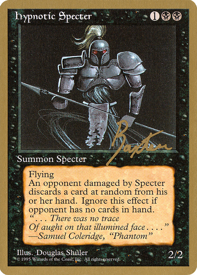 Hypnotic Specter (George Baxter) [Pro Tour Collector Set] | Shuffle n Cut Hobbies & Games