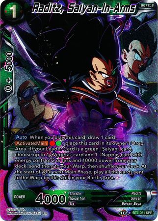 Raditz, Saiyan-In-Arms (SPR) [BT7-051] | Shuffle n Cut Hobbies & Games