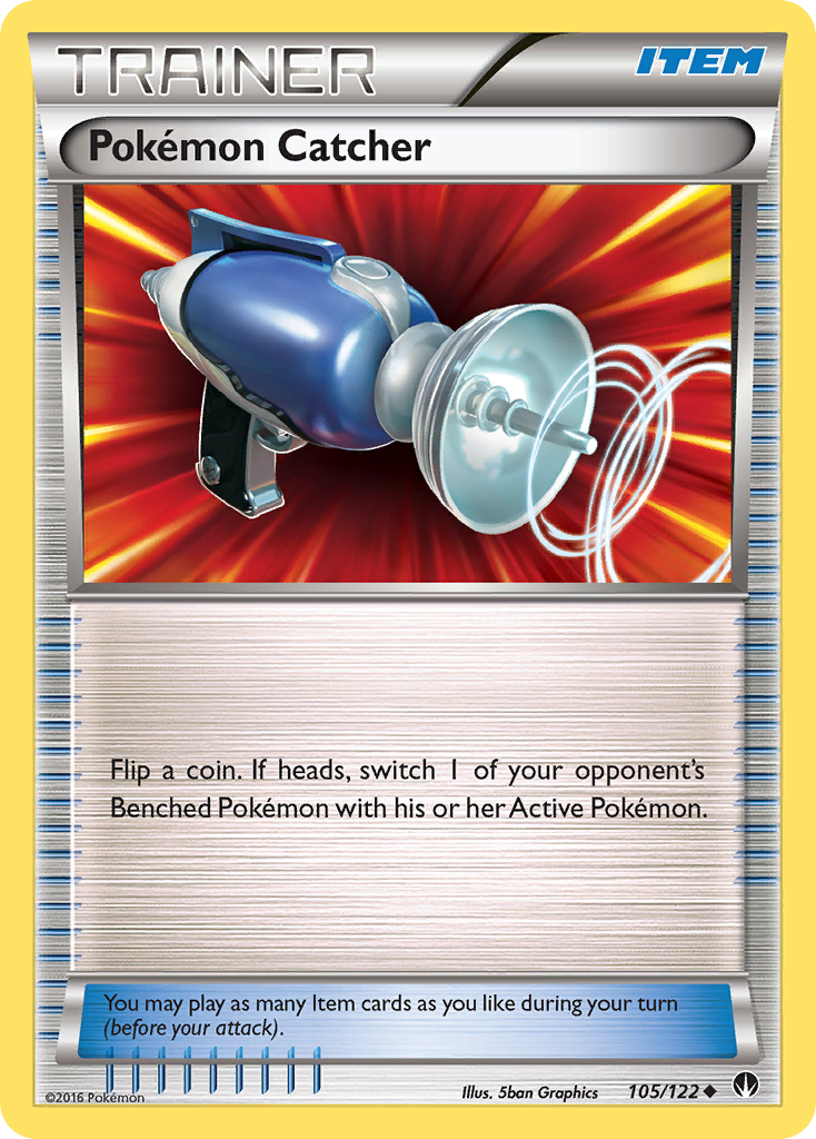 Pokemon Catcher (105/122) [XY: BREAKpoint] | Shuffle n Cut Hobbies & Games