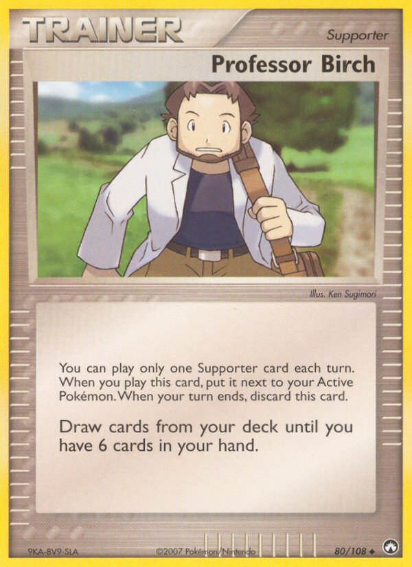 Professor Birch (80/108) [EX: Power Keepers] | Shuffle n Cut Hobbies & Games