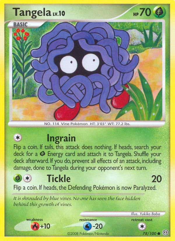 Tangela (78/100) [Diamond & Pearl: Stormfront] | Shuffle n Cut Hobbies & Games