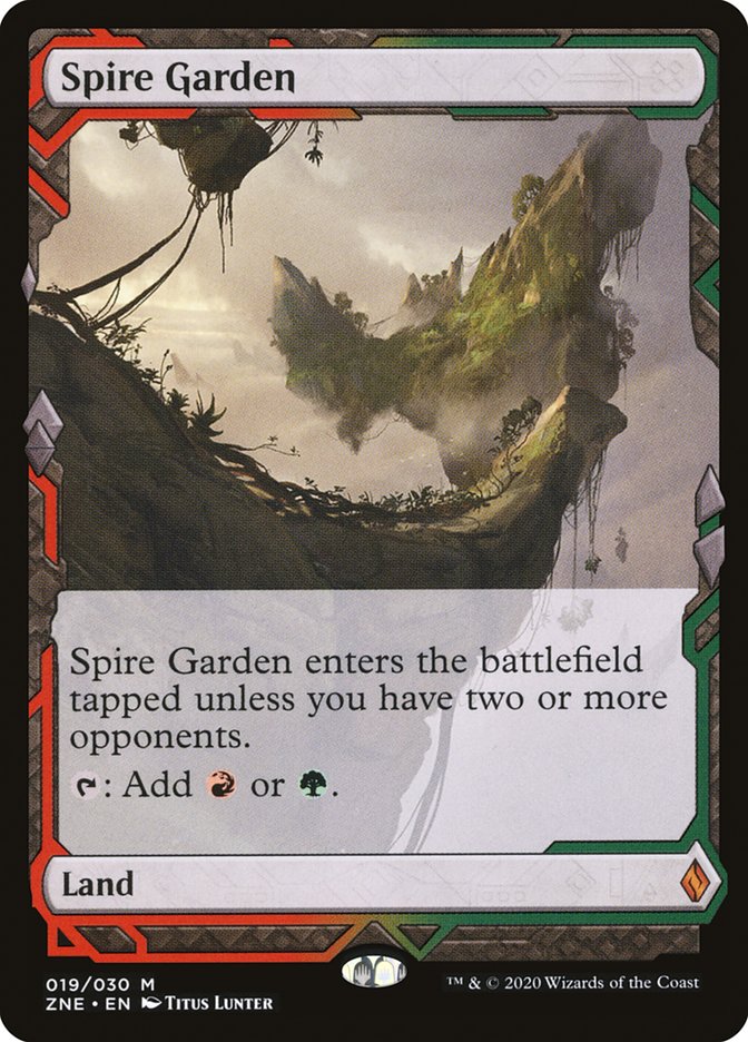 Spire Garden (Expeditions) [Zendikar Rising Expeditions] | Shuffle n Cut Hobbies & Games