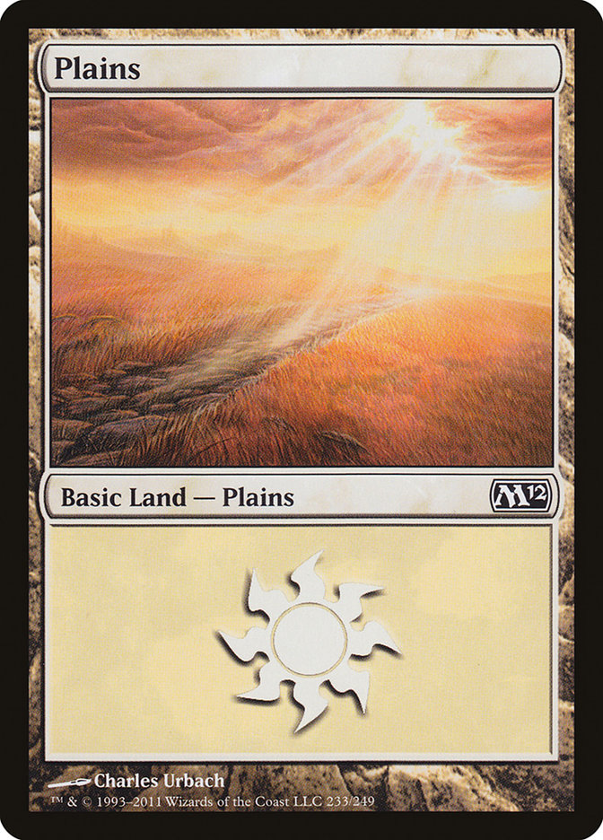 Plains (233) [Magic 2012] | Shuffle n Cut Hobbies & Games