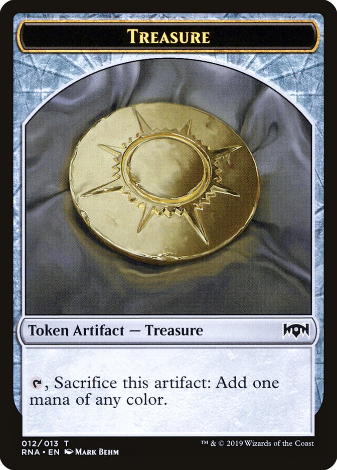 Treasure Token [Ravnica Allegiance Tokens] | Shuffle n Cut Hobbies & Games