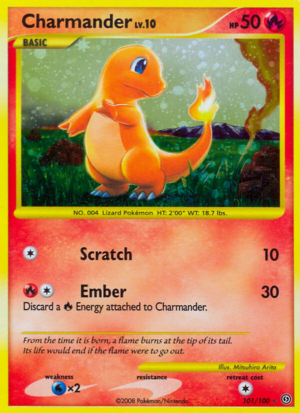 Charmander (101/100) [Diamond & Pearl: Stormfront] | Shuffle n Cut Hobbies & Games