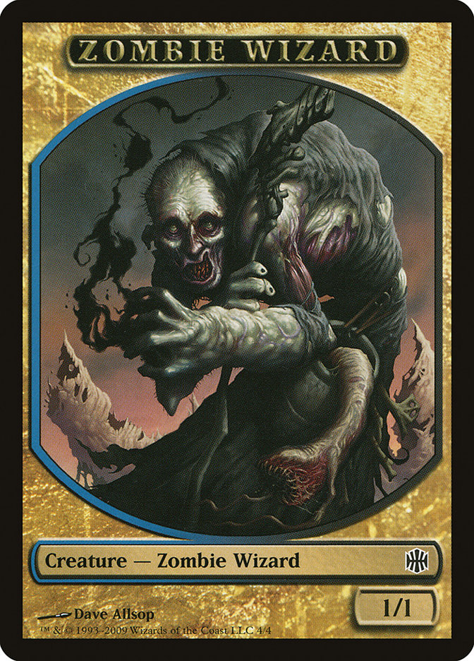 Zombie Wizard Token [Alara Reborn Tokens] | Shuffle n Cut Hobbies & Games