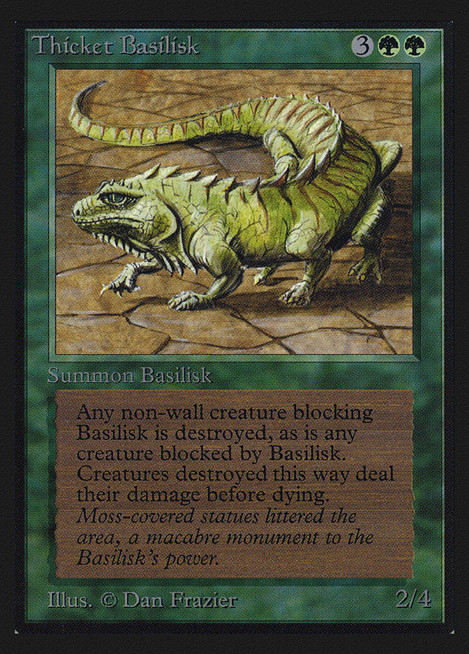 Thicket Basilisk [Collectors' Edition] | Shuffle n Cut Hobbies & Games