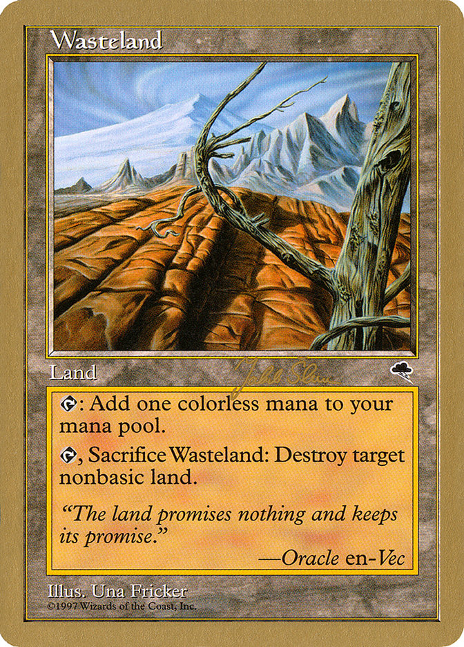 Wasteland (Jakub Slemr) [World Championship Decks 1999] | Shuffle n Cut Hobbies & Games