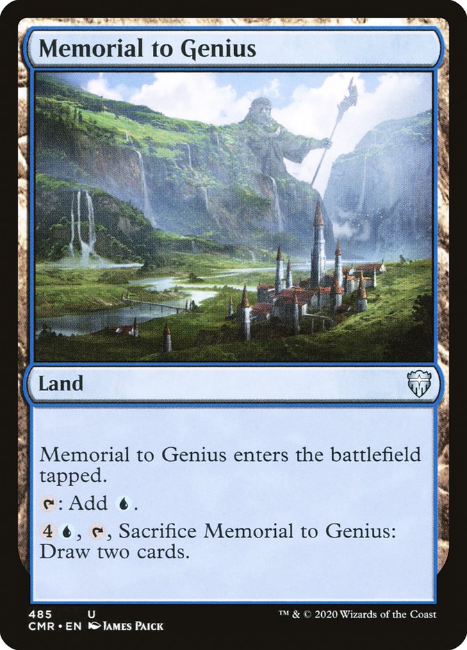 Memorial to Genius [Commander Legends] | Shuffle n Cut Hobbies & Games