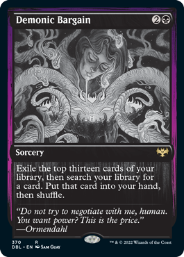 Demonic Bargain [Innistrad: Double Feature] | Shuffle n Cut Hobbies & Games