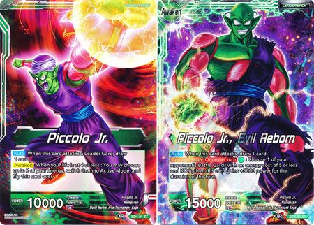 Piccolo Jr. // Piccolo Jr., Evil Reborn (SD4-01) [Oversized Cards] | Shuffle n Cut Hobbies & Games