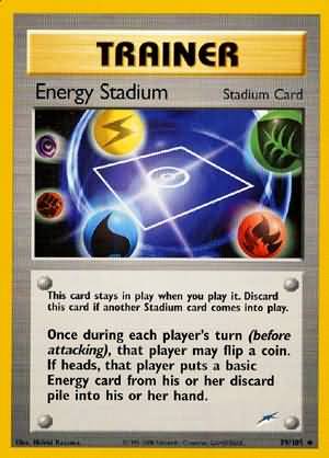 Energy Stadium (99/105) [Neo Destiny Unlimited] | Shuffle n Cut Hobbies & Games