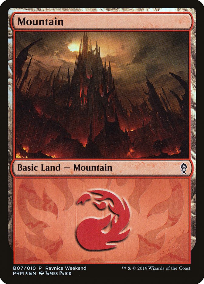 Mountain (B07) [Ravnica Allegiance Guild Kit] | Shuffle n Cut Hobbies & Games