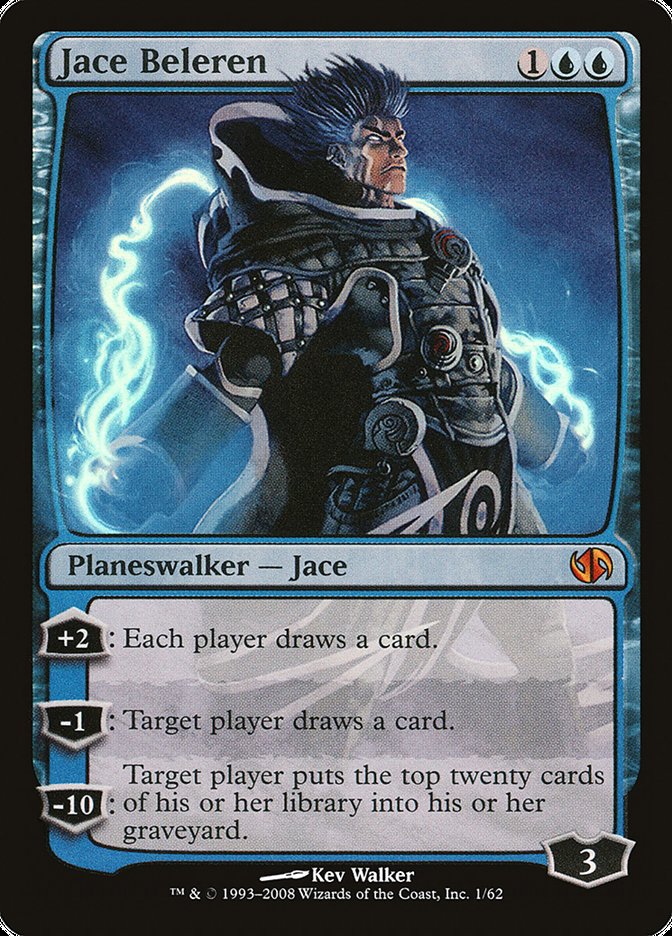 Jace Beleren [Duel Decks: Jace vs. Chandra] | Shuffle n Cut Hobbies & Games