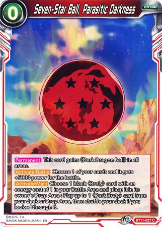 Seven-Star Ball, Parasitic Darkness [BT11-027] | Shuffle n Cut Hobbies & Games