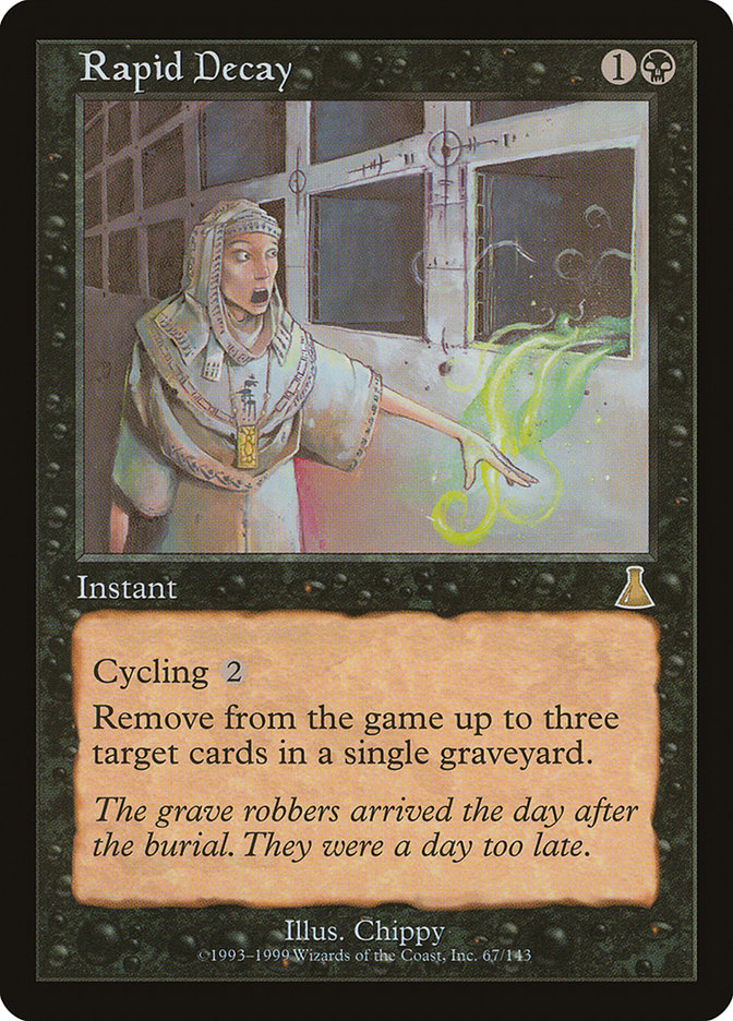 Rapid Decay [Urza's Destiny] | Shuffle n Cut Hobbies & Games