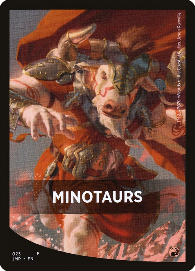 Minotaurs Theme Card [Jumpstart Front Cards] | Shuffle n Cut Hobbies & Games