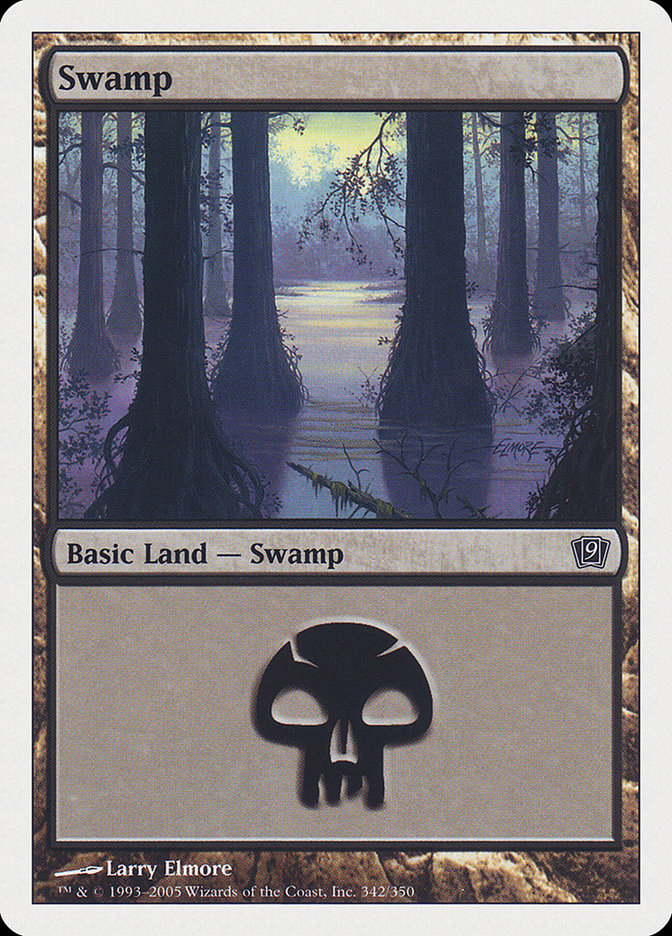 Swamp (342) [Ninth Edition] | Shuffle n Cut Hobbies & Games