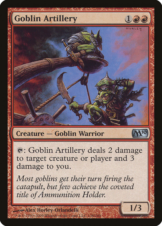 Goblin Artillery [Magic 2010] | Shuffle n Cut Hobbies & Games