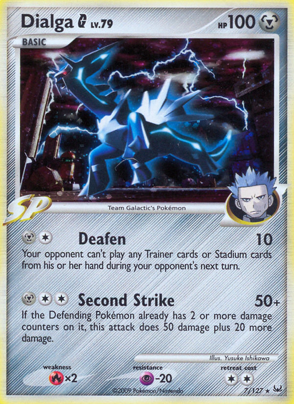 Dialga G (7/127) [Platinum: Base Set] | Shuffle n Cut Hobbies & Games