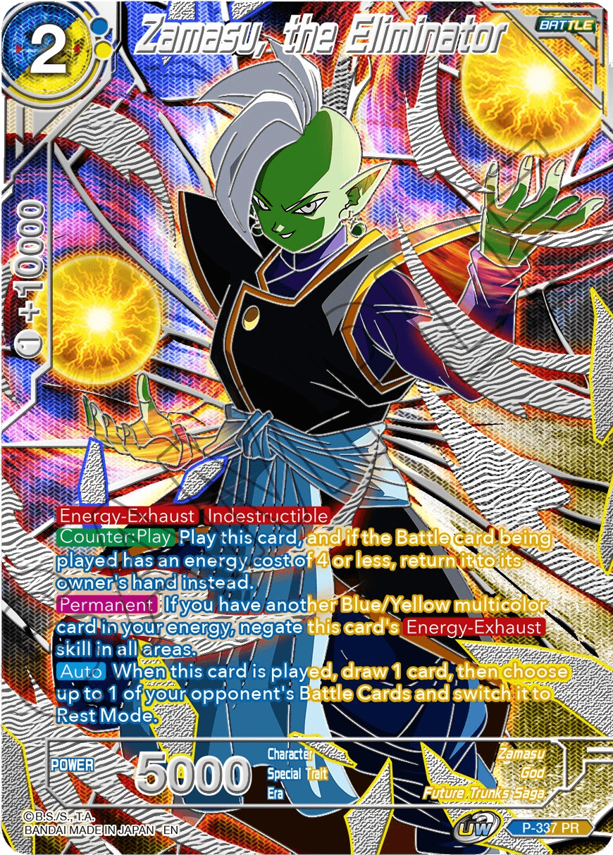 Zamasu, the Eliminator (Revision) (P-337) [5th Anniversary Set] | Shuffle n Cut Hobbies & Games